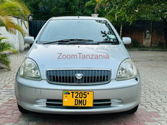 2001 Toyota Vitz Clavia Silver