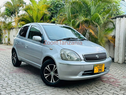 2001 Toyota Vitz Clavia Silver - 3/6