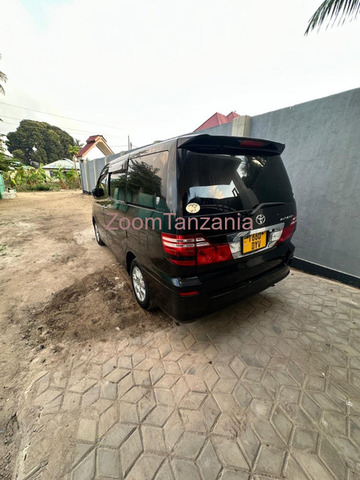 2006 Toyota Alphard Nyeusi - 4/6