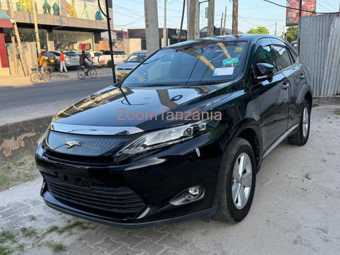 Toyota Harrier 2015 Nyeusi Inauzwa - 5/5