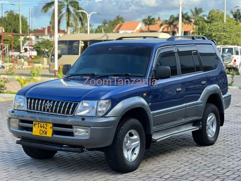 2003 Toyota Land Cruiser Prado Blue - 2/6