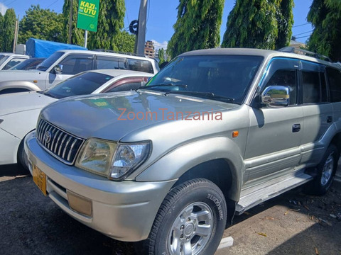 2002 Toyota Land Cruiser Prado Silver - 6/6