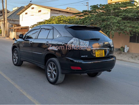 Toyota Harrier 2008 Nyeusi Inauzwa - 4/6