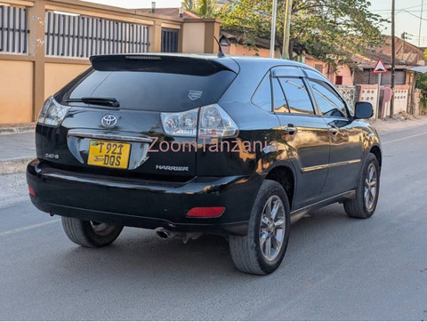 Toyota Harrier 2008 Nyeusi Inauzwa - 6/6