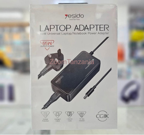 CG11K Yesido 65W Adapta ya Umeme ya Laptop ya Kila Aina