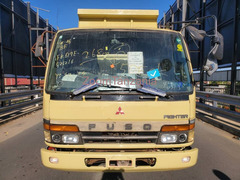Mitsubishi Fuso Dump Truck 1998 Njano Inauzwa