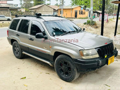 Jeep Grand Cherokee 2004 Silver Inauzwa