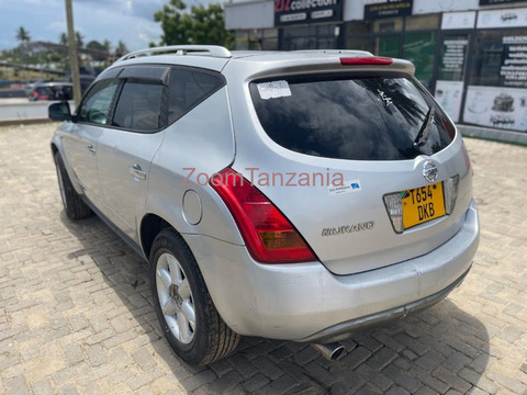2005 Nissan Murano Silver for Sale - 4/6