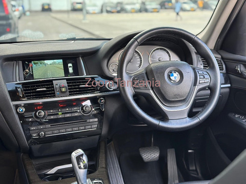 BMW X3 MSPORT 2016 Black Inauzwa - 5/6