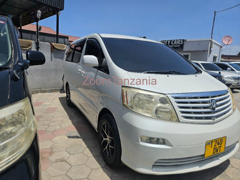 Toyota Alphard 2006 White Inauzwa - 4/6