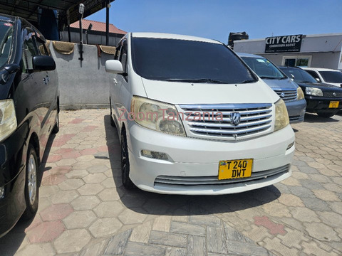 Toyota Alphard 2006 White Inauzwa - 6/6