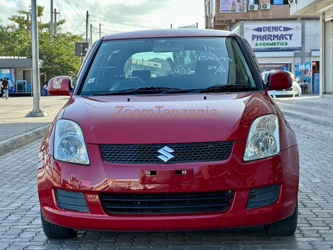 Suzuki Swift 2009 Red Wine Inauzwa - 1/6