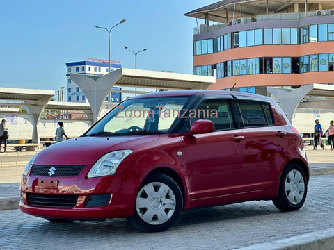 Suzuki Swift 2009 Red Wine Inauzwa - 6/6
