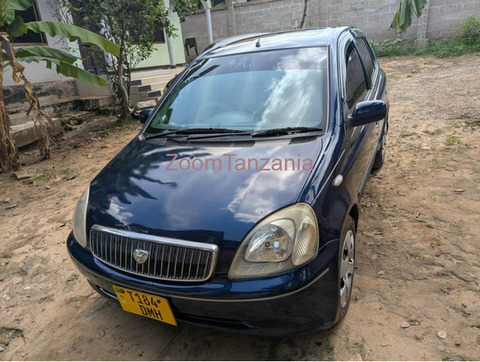 2002 Toyota Vitz Dark Blue for Sale - 3/6