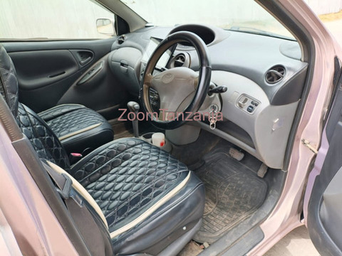 Toyota Vitz 2002 Blue Inauzwa - 4/6