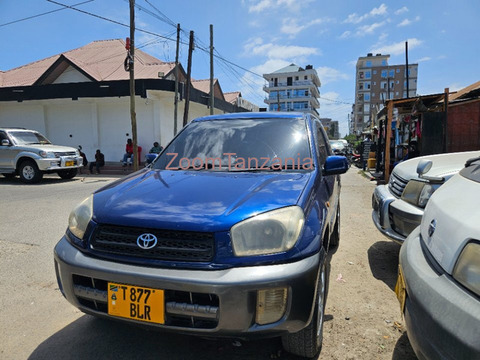 Toyota Rav 4 2002 Blue Inauzwa - 1/6
