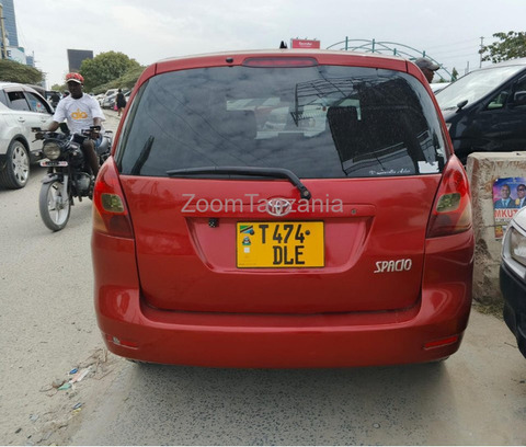 2002 Toyota Spacio Maroon for Sale - 5/5