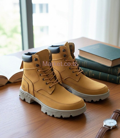 CAT Leather Shoes Size 40 to 45 for Sale - 3/6