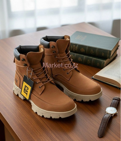CAT Leather Shoes Size 40 to 45 for Sale - 5/6