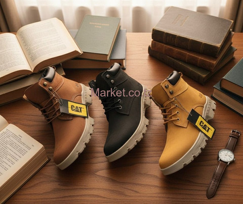 CAT Leather Shoes Size 40 to 45 for Sale - 6/6