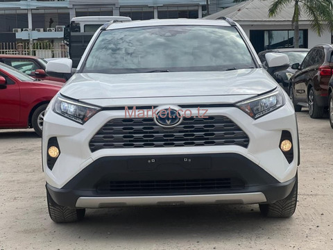 2019 Toyota Rav4 Hybrid White for Sale - 1/6