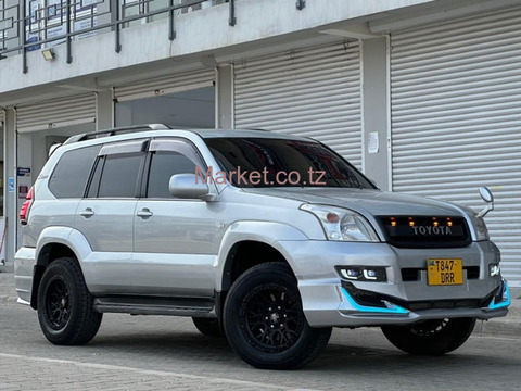 2005 Toyota Land Cruiser Prado Silver for Sale - 3/6
