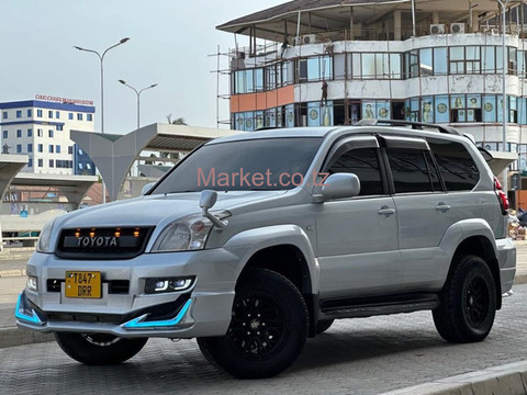 2005 Toyota Land Cruiser Prado Silver for Sale - 5/6