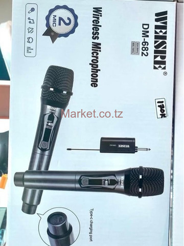 Wireless Microphone Dual Mics