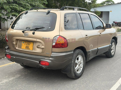 2008 Hyundai Santa Fe Gold for Sale - 3/6