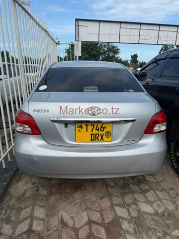 2008 Toyota Belta Silver for Sale - 3/4