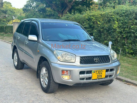 2002 Toyota Rav4 Silver for Sale - 3/6