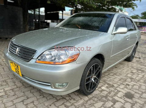 2004 Toyota Mark II Silver for Sale - 4/6