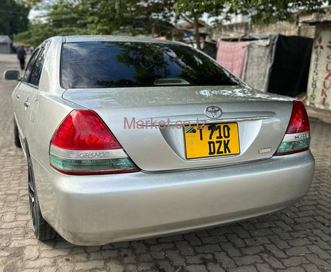 2004 Toyota Mark II Silver for Sale - 6/6