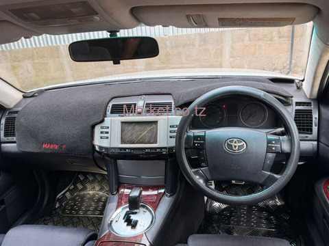 2007 Toyota Mark X Silver for Sale - 5/6