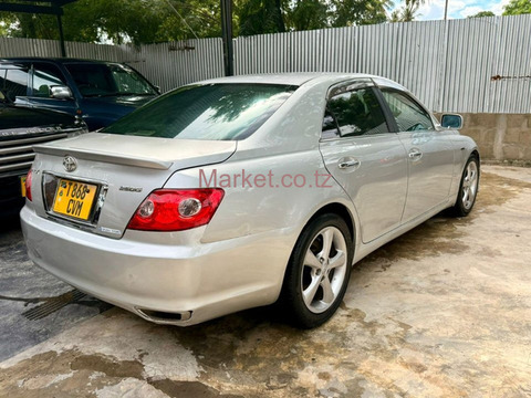 2007 Toyota Mark X Silver for Sale - 6/6