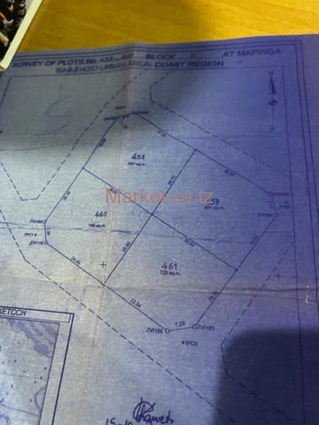 Plot for Sale in Mapinga Madiba sq 3200 - 4/5