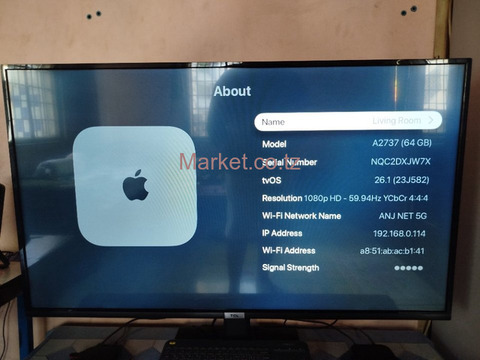 Apple TV 4K 3rd Gen 64GB for Sale - 6/6
