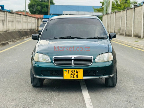 1998 Toyota Starlet Red for Sale - 1/5