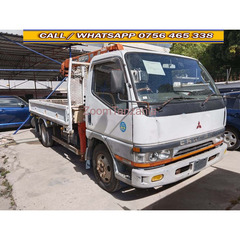 Mitsubishi Canter With Crane, 03 Ton, 1995 Model,